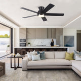 52" Low Profile Ceiling Fan with Lights W1367P185623
