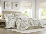 6PCS Cal King Cotton Sateen Print Oversized Comforter Set B035P341177