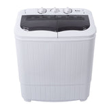 ZNTS XPB35-ZK35 14.3lbs Semi-automatic Gray Cover Washing Machine 85440975