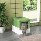 ZNTS Fully Enclosed Cat Litter Box 88077855