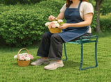Practical Detachable Multifunctional Garden Kneeling Stool Green & Black 78881496