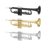 Brass Trumpet Bb with 7C Mouthpiece for Standard Student or Beginner Golden 74335617