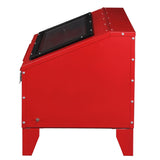 ZNTS 40 Gallon Bench Top Air Sandblasting Cabinet Sandblaster Abrasive Blast Large Cabinet with Gun and 4 42974085