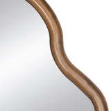 30x1.5x55" Arch Wood Mirror with Unique Frame W2078P235046