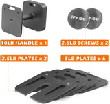 Square Dumbbell 9 in 1 Free Adjustable Dumbbell 50LBS square Dumbbell 9 in 1 Free Weights for Multi T3060P290415