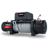 ZNTS X-BULL Electric Winch 13000 LBS Steel Cable Wireless Remote Crystal Film W121843560