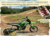 Green 24V 350W Electric Dirt Bike - Twist Grip Throttle up to 15 MPH Speed Limit Ideal for Ages 13 51782273