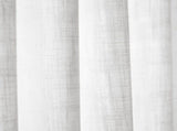 2- Piece 40x102" 300gsm poly linen curtain with 7 pinch pleat per pc B035P482982