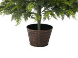 2FT, 3FT, 4FT, 3-Piece Pre-Lit Christmas Tree Set with Warm Glowing Lights, Sturdy Potted Base, and N710P523032F