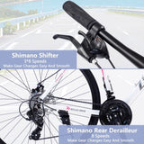 24 Speed Hybrid bike Disc Brake 700C Road Bike For men women's City Bicycle 73107088