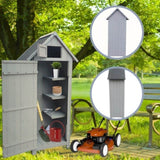 XWT007 Outdoor Storage, Perfect to Store Patio Furniture, for Backyard Garden Patio Lawn , Natural W1711115491