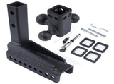 Tri-Ball 1-7/8'' 2'' 2-5/16'' Adjustable Trailer Hitch Fits 2'' Receiver Heavy Duty Solid Ball Mount 37348885