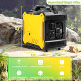 Super quiet Inverter Generator 2000w portable generator, 79.7cc ultra light EPA compliant W46547411