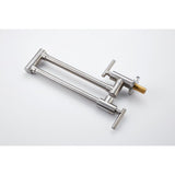 Wall Mount Folding Kitchen Pot Filler Faucet W2287P152004
