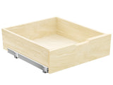 Hard Close Pull Out Cabinet Organizer 8" High Drawer 19" W x 21" D Wood Slide Out Shelves Cabinet T3210P277238
