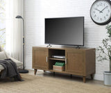 Modern 60 Inch TV Stand for TVs up to 65 inches, Classic Walnut Finish B108P208917