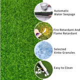 ZNTS Artificial turf, professional dog mat large turf outdoor carpet terrace pet lawn, artificial carpet 49170608