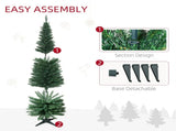 6 foot green Christmas tree with bracket 45999556
