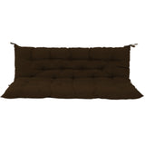 Outdoor Swing Cushions 70 Inch, Waterproof 4" Thick Porch Swing Cushion Replacement with Backrest 68115905