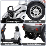 ZNTS ELECTRIC MOBILITY SCOOTER WITH BIG SIZE ,HIGH POWER W1171P182288