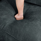 Armless sofa Velvet-Grey W3041P293505
