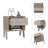 Hyacinth Nightstand, One Drawer, Open Shelf B128P148719
