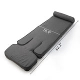 Folding Sofa Bed, Convertible Sleeper Chair Bed with table, Gaming Floor Chair with 5-Position W2641P243149