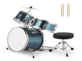 14"x10" 3-Pieces Junior Kids Drum Set Kit Pedal Drum Stick Wrench Drum Stool 28241707