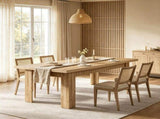 79 Inch Rectangular Dining Table for 6 to 8 People, Kitchen Dining Table 79540692