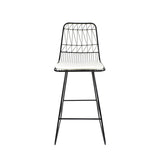 NIEZ COUNTER STOOL 63918.00BLKIVY