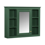 35'' x 27.5'' Medicine Cabinet, Wall Mounted Bathroom Storage Cabinet, Modern Bathroom Wall Cabinet WF322917AAF