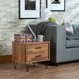 Deoss Walnut Finish Accent Table B2726P278235