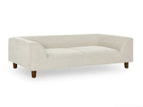 Pet sofa with backrest and armrests, modern rectangular pet sofa suitable for small and medium dogs, W487P228082