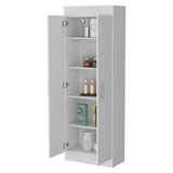 ZNTS Dawson Pantry Cabinet with Sleek 5-Shelf Storage B200P176124