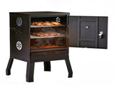 Portable Outdoor Smoker with 2 Detachable Grill Netting Smoking Racks, Charcoal Pan, 4 Air Vents, 54938531