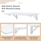 Laundry Room Folding Table Wall Mounted Folding Table for Small Spaces,Fold Down W3226P325708