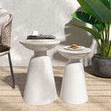 Metal S/2 end table 73614.00WHI