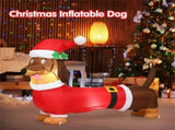 5 Feet Christmas decoration Inflatable Christmas Dog 27271141