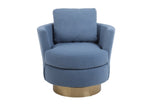 ZNTS Teddy Swivel Barrel Chair, Swivel Accent Chairs Armchair for Living Room, Reading Chairs for Bedroom W1361114595