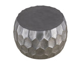 CT101 Modern Contemporary Round Aluminum material 32" Coffee Table, Farmhouse Table with Glossy B009P295927