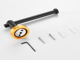 Bathroom Hardware Set, Thicken Space Aluminum 6 PCS Towel bar Set- Black Gold 24 Inches Wall Mounted 03265158