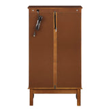 Curio Cabinet Lighted Curio Diapaly Cabinet with Adjustable Shelves and Mirrored Back Panel, W169391690