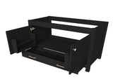 42 Inch Modern Bathroom Vanity with Soft-Close Multi-Functional Cabinet, Single Drawer, MDF with W509P493621
