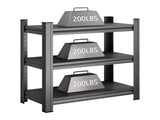 3 Tier Metal Shelves, Adjustable Height Storage Shelving Units for Home, Garage, Laundry, Den, 78714542