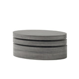 MODERNESQUE ROTATING COFFEE TABLE-Matte Black N758P245072B