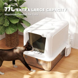 ZNTS Cat Litter Box、Cat Litter Box Enclosure 77756697