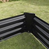 Metal Raised Garden Bed, Rectangle Raised Planter 421ft for Flowers Plants, Vegetables Herb Veezyo 62917214