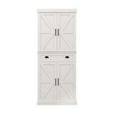 71" Kitchen Pantry Storage Cabinet with 4 Doors,1 Drawer, 2 Adjustable Shelves, 85094334