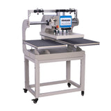 16x24 pneumatic sliding dual-platen hot press with infrared positioning and built-in air compressor W1883P292681