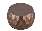 CT101 Modern Contemporary Round Aluminum material 32" Coffee Table, Farmhouse Table with Glossy B009P295928